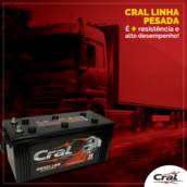 Cral Linha Pesada é + Resistência e Auto Desempenho