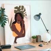 Belíssimo quadro minimalista em Bauru