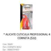 Alicate Cutícula Profissional