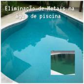 Eliminação de Metais na Água da Piscina