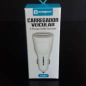 Carreador Veicular 2 portas USB veicular