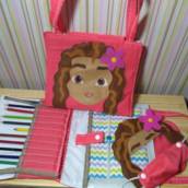  Kit de máscara com estojo infantil