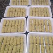 Bandeja de Bolinho de Bacalhau Bauru