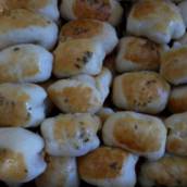Enroladinho de Presunto e Queijo tamanho Festa em Bauru 