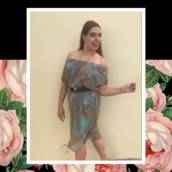 Vestido Voal Ciganinha