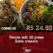 Yakisoba Misto 300 gramas + Rolinho de primavera