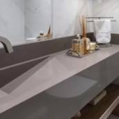 Porcelanato em Pia de Banheiro: Sofisticação e Durabilidade em Adamantina