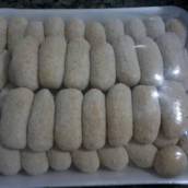 Bandeja de enroladinho de presunto e queijo em Bauru