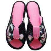 Chinelo De Quarto Feminino Franzido Cod 59