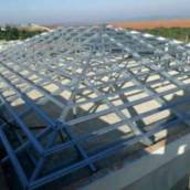 Instalações de telhado galvanizado