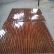 Deck de madeira pinus