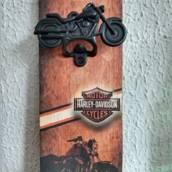 Abridor de Garrafas Magnético p/ Parede Harley Davidson