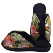 Chinelo De Quarto Feminino - Sola Tipo Anabela Cod 145