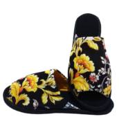 Chinelo De Quarto Feminino- Sola Tipo Anabela Cod 123