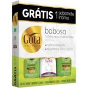 Kit Gota Dourada Babosa