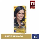 Tinta para Cabelo Preto Azulado
