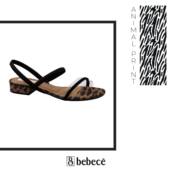 Rasteirinha Animal Print Bebecê