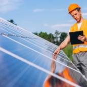 Instalação de sistema solar