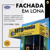 Fachada em Lona