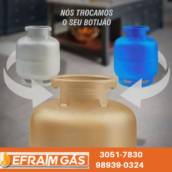 Troca de botijão de gás