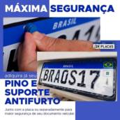 Pino e Suporte Anti Furto