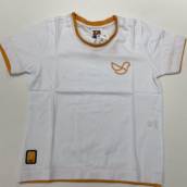 Camiseta Manga Curta Branca Colégio Positivi