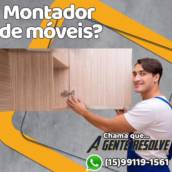 Instalação de armário de cozinha
