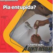 Desentupimento de pia e tanque 