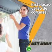 Fixação de cortina