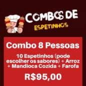 Combos de Espetinhos 8 Pessoas R$95,00