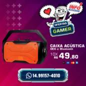 Caixa Acústica OEX c/ Bluetooth