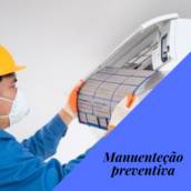 Manutenção preventiva em ar condicionado