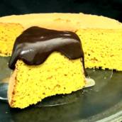Bolo de cenoura com adoçante Xilitol (zero açucar)
