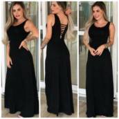 Vestido na cor preta em Bauru