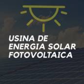 Usina de energia Solar Fotovoltaica