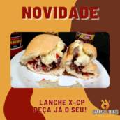 Lanche X-CP ou  X - Churrasco&Pronto R$19,00