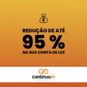 Redução de até 95% da Conta de Luz!