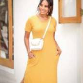 Vestido disponível na cor Rosa em Bauru