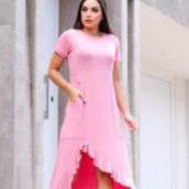 Vestido disponível na cor vermelha em Bauru