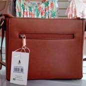 Bolsa VeryRio na cor MARRON, semelhante ao couro em Bauru