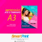 Impressões até o tamanho A3