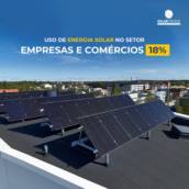  Instalação comercial de painel solar