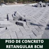 Piso de Concreto Retangular 8cm