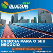 Instalação de energia solar comercial 