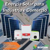 Instalação de energia solar industrial 