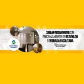 Seu apartamento coma parcelas a partir de R$590 e entrada facilitada