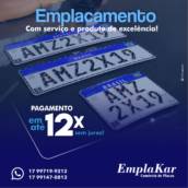 Emplacamento de veículos
