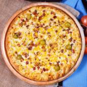 Pizza Milho Com Bacon