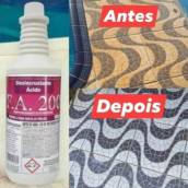 Produto para desencardir pedra da Piscina 