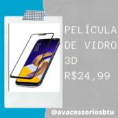 Película  de Vidro 3D - R$24,99